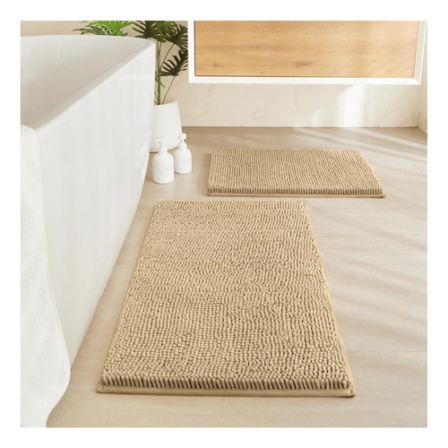 Alfombras De Baño De 2 Piezas De 2 Piezas, Colchoneta De Bañ