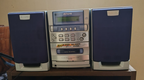 Minicomponente Aiwa - Celeste 20 W (Usado)