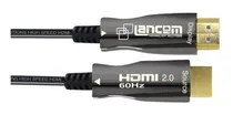 Comprar Cable Hdmi De Fibra Optica De 25 Mts Ultra Hd 4k 60hz Lancom