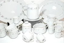 Comprar Juego De Vajilla En Porcelana Tsuji 42p Intacto