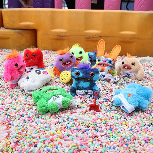 G Juguetes De Peluche Fuggler Mcgoo Con Dientes Abiertos,