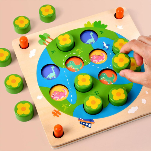 Memoria Juego De Correspondencias Rompecabezas Tablero