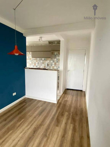 Apartamento Com 2 Dormitórios À Venda, 47 M² Por R$ 175.000 - Parque Sicília - Campolim - Votorantim/sp - Ap1493