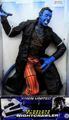 Marvel Legends X-men 2 Movie Series - Nightcrawler Del (Usado)