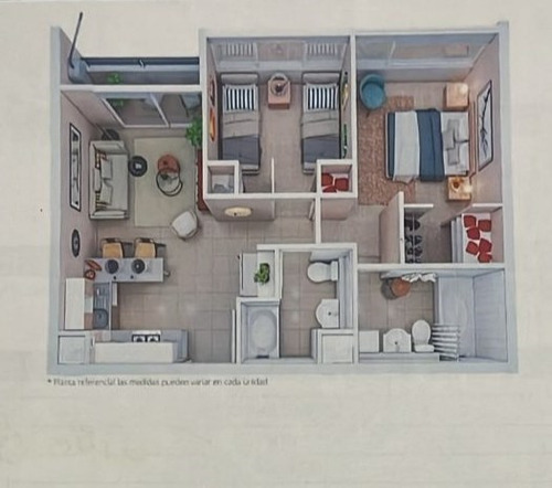 Departamento En Venta De 2 Dorm., 2 Baños En Quilpué