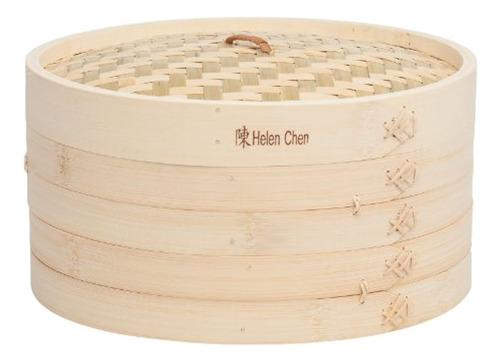 Vaporera De Bambú Para Alimentos Helen Asian Kitchen Con Tap