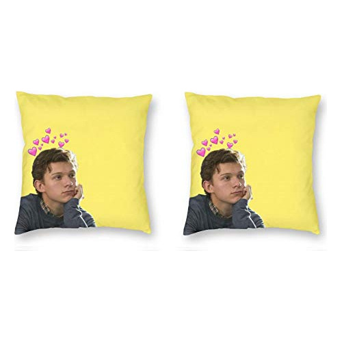 Funda De Almohada Tom Holanda Suave Tiro Cubierta Diver...