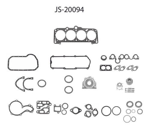 Kit Juntas Volkswagen Pointer City 2002-2004 1.8v 4l