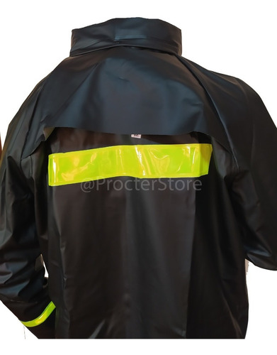 Combo Traje Impermeable 4 Piezas Dama + Protector De Maleta