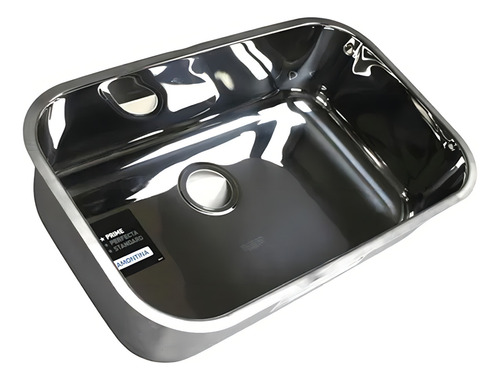 Cuba Tramontina Prime Aço Inox 304 56x34x17 Com Válvula