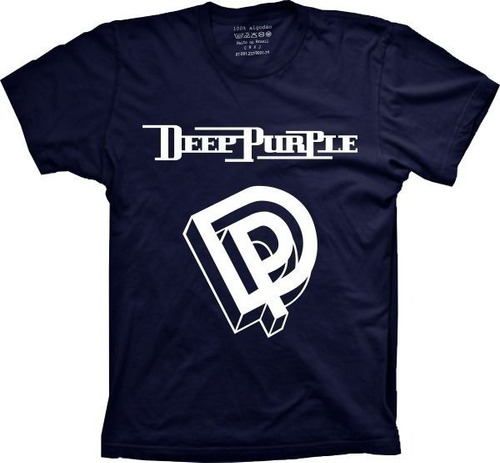 Camiseta Plus Size Banda - Deep Purple