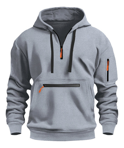 Sudadera Deportiva Casual Con Capucha Para Hombre, A La Moda