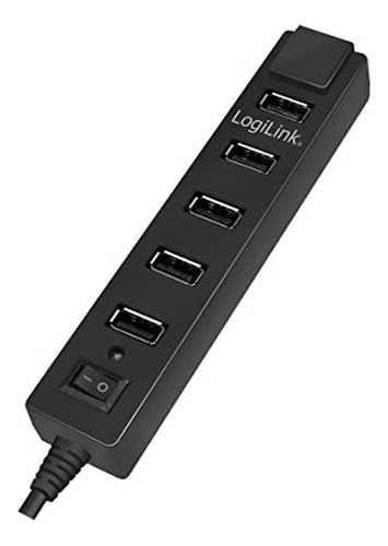 Hubs Usb Hub Usb - Logilink Usb 2.0 7-port Hub With On-off S