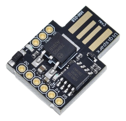 Arduino Digispark Attiny85 Usb I2c Spi Pwm Adc Robotica