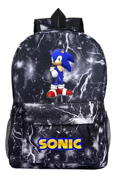Sonic Backpack Mochila Para Portátil Para Niños Y Niñas