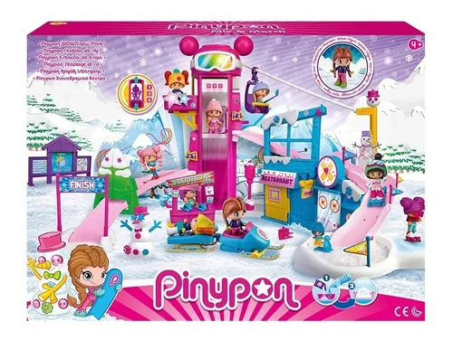 Parque De Nieve Snow Park Figuras Kit De Nieve Pinypon