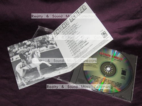 Antonio Aguilar El Charro De Mexico Cd 1997 Musart (Usado)