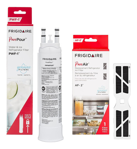 Kit Combinado De Filtro De Agua Y Aire Frigidaire Purepour® 