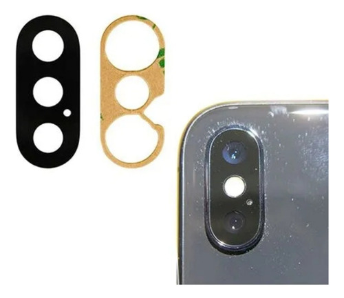Vidrio Repuesto Camara Trasera iPhone X