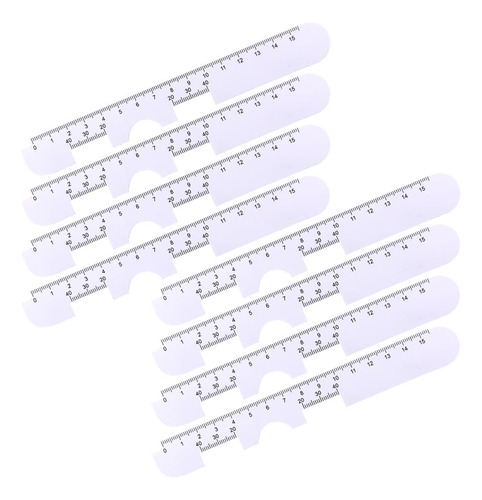 Regla De Distancia Pupilar Medidor Gafas De 15 Cm Blanco