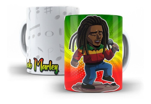 Imagem 2 de 6 de Canecas Personalizadas Icones Da Musica !!!!