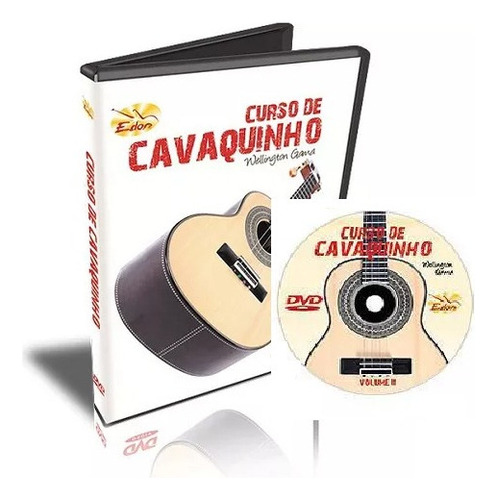 Curso De Cavaquinho Dvd Volume 2 Wellington Gama Com