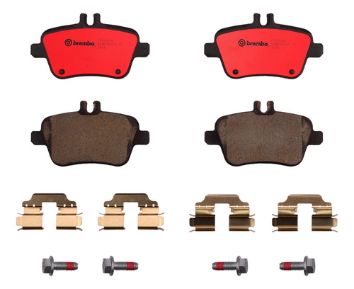 Balatas Brembo Mercedes-benz Slc300 2017-2018 Cerámica Tra