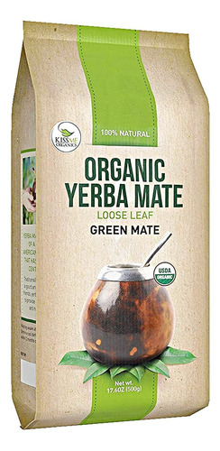 Te Yerba Mate 100% Organico Kiss Me - Kg a $150990