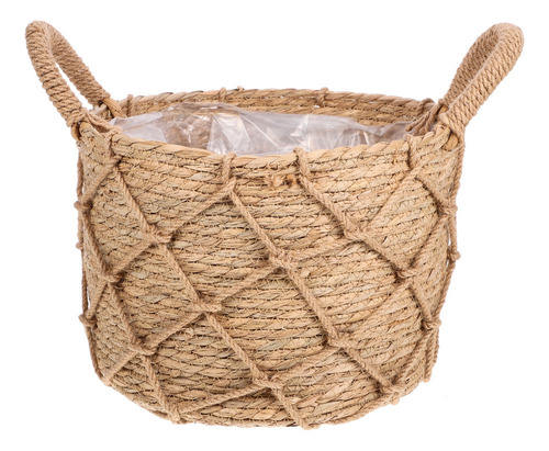 Macetas De Mimbre, Macetas De Paja