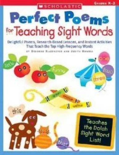 Perfect poem for teaching sight words, de Ellermeyer, Deborah. Editora Distribuidores Associados De Livros S.A., capa mole em inglês, 2005