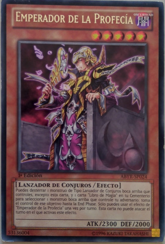 Yu-gi-oh! Tcg Emperador De La Profecía Abyr-sp024 1a Edición