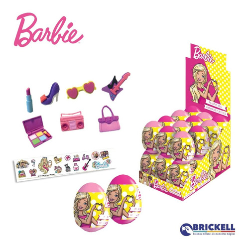 Huevos Sorpresa Barbie Docena Para Niños