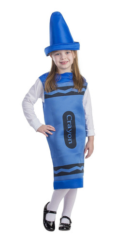 Disfraz De Crayon Azul Para Nios De Dress Up America