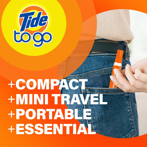 Caneta Removedora De Manchas Tide To Go For Clothes, 3 Unida