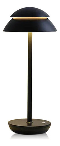 Elegante Lámpara De Mesa Led Recargable En Forma De Hongo Co