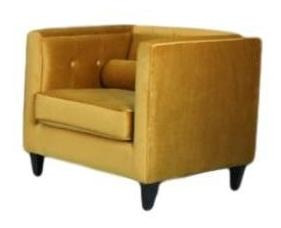 Imagen 2 de 8 de Sillon Paul Mostaza Këssa Muebles