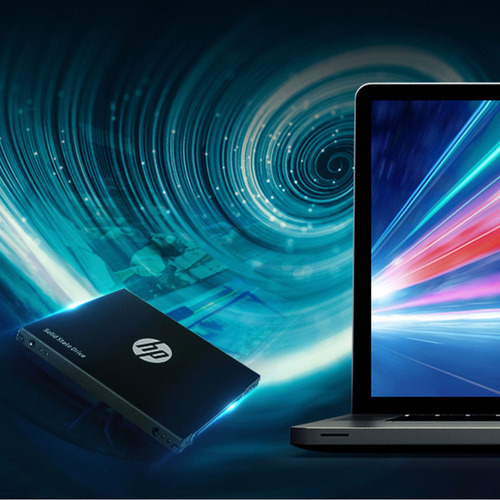 Unidade de disco sólido interna Hp S650 1920gb Sata 3 2.5 345n1aa cor preta