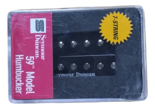 Pastilla Seymour Duncan Sh1n 59 para guitarra de 7 cuerdas SH1N 59 7C