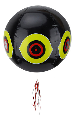 Globo Inflable Bird Repelent Terror, Negro