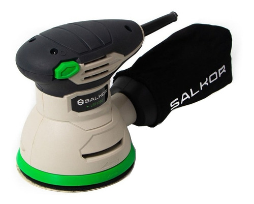 Imagen 1 de 3 de Lijadora profesional roto orbital Salkor LRP1200 con sistema velcro gris 50Hz 300W 220V