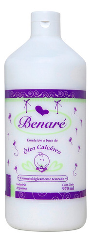 Oleo Calcáreo Bebé Sin Parabenos 970ml Benare