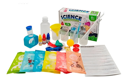 Kit De Laboratorio De Ciencia Para Niños - 78 Piezas
