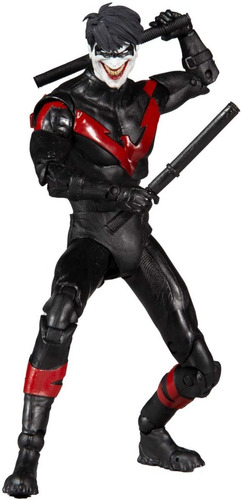 Figura Nightwing Dc Multiverse De Mcfarlane Death Of The Fam (Usado)