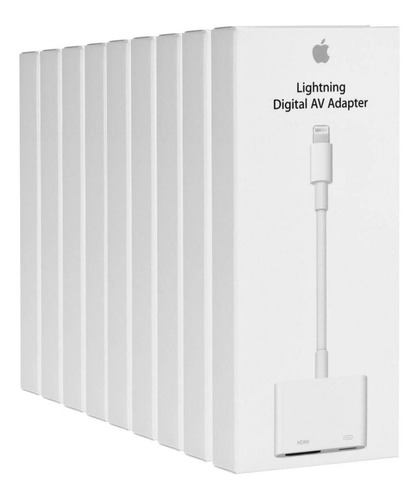 Adaptador Apple Lightning A Hdmi Digital Av Para iPhone iPad