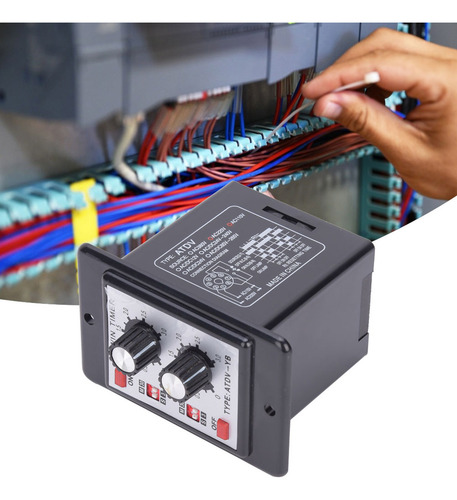 Interruptor De Relé Y Temporizador Para Controlar El Tiempo