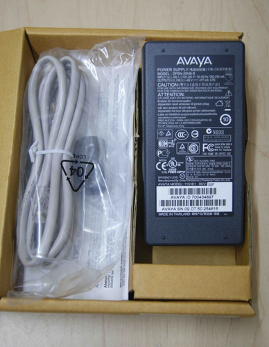 Imagen 2 de 4 de Telefono Ip Avaya 9620l (700461197) Incluido Avaya 1151d1.