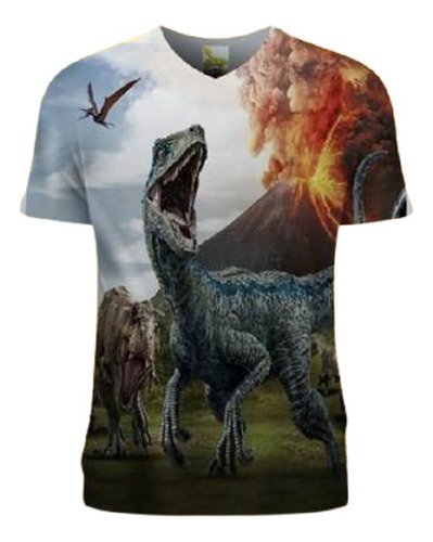 Nuevo Diseño Camiseta Dinosaurio Jurassic World