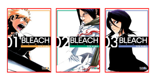 Combo Bleach Remix 1 A 3 - Manga - Ivrea