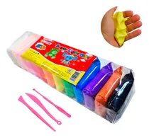 Comprar Fomi Arcilla Super Ligera Moldeable De Colores Slim Company Manualidades Para Niños Realización De Figuras 12 Colores 