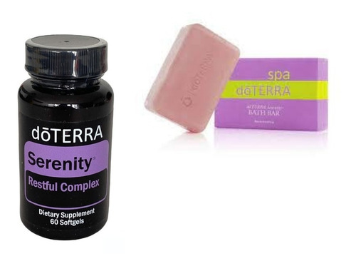 Barra De Jabón Serenity + Serenity Capsulas Doterra